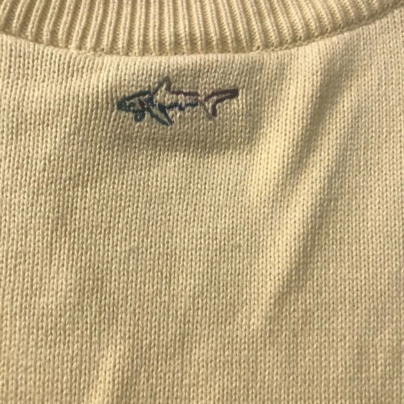 Mens Yellow GREG NORMAN GOLF Collection Knit Pullover Vest XL - Picture 6 of 6